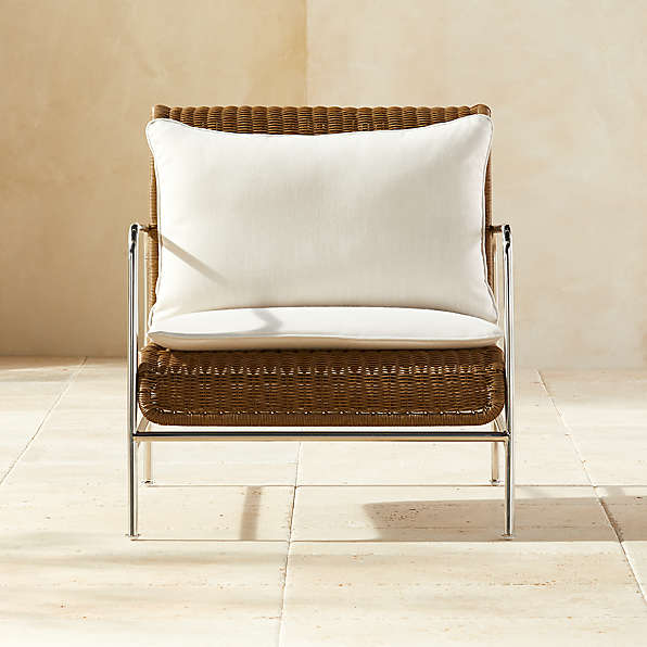 Resin Wicker Rattan Outdoor Furniture Cb2