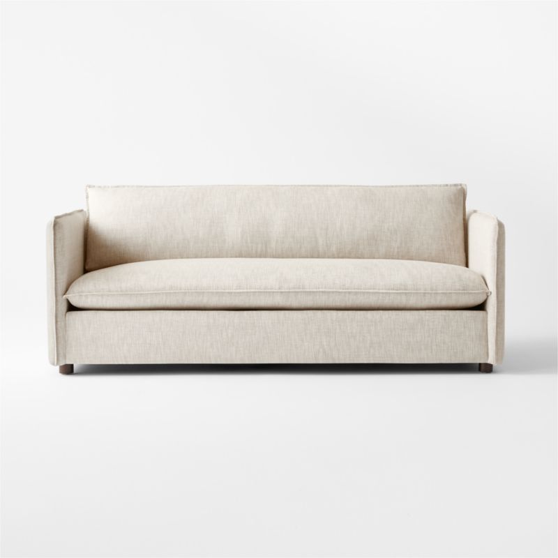 Corroy 78.25" Natural Linen Apartment Sofa - image 4 of 8