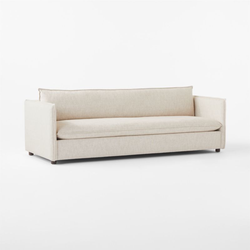 Corroy 92.75" Natural Linen Sofa - image 7 of 10