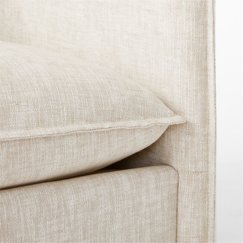 Corroy 92.75" Natural Linen Sofa - image 10 of 10