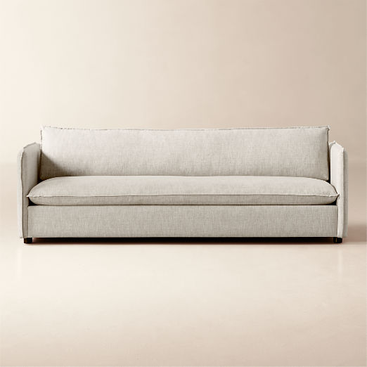 Corroy Natural Linen Sofa (78.25"-92.75")