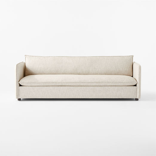 Corroy 92.75" Natural Linen Sofa