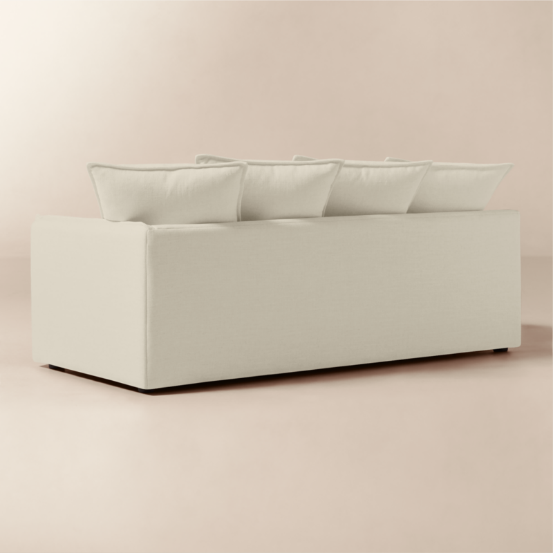Corroy Scatter Back Ivory Performance Linen Right-Arm Sofa - image 3 of 7