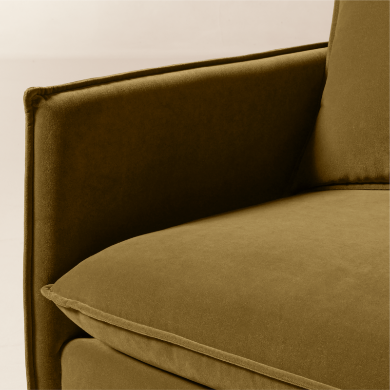 Corroy Scatter Back Brown Performance Velvet Right-Arm Chaise Sectional Sofa - image 6 of 11