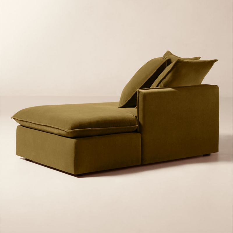 Corroy Scatter Back Brown Performance Velvet Right-Arm Chaise - image 4 of 10