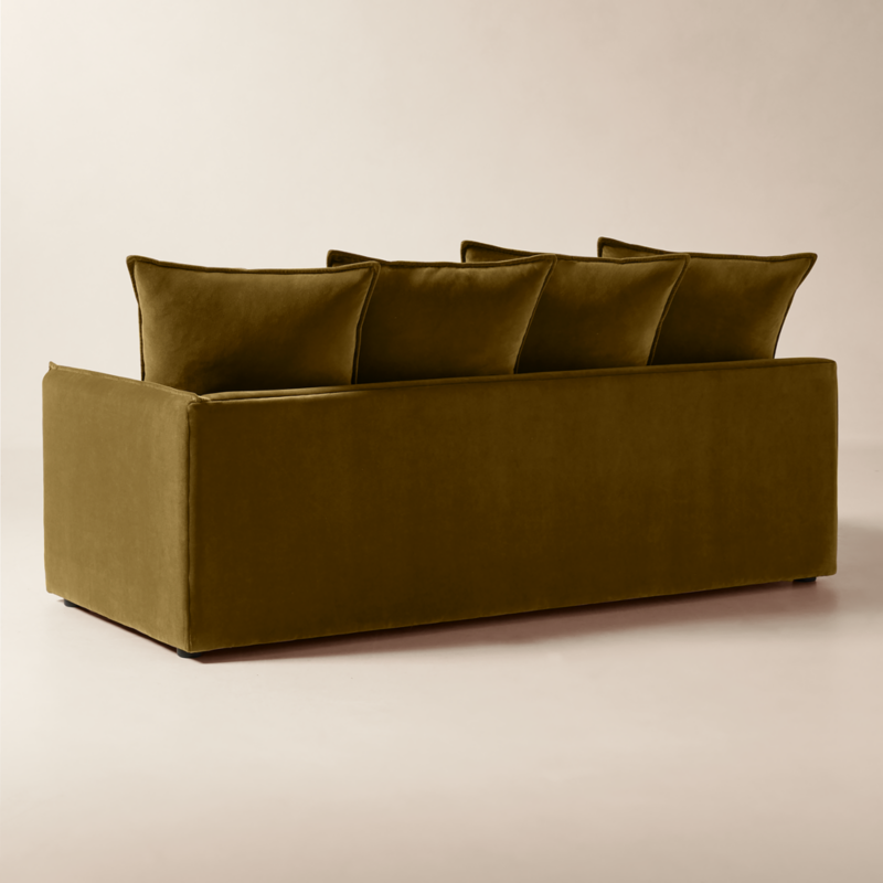 Corroy Scatter Back Brown Performance Velvet Right-Arm Sofa - image 4 of 10