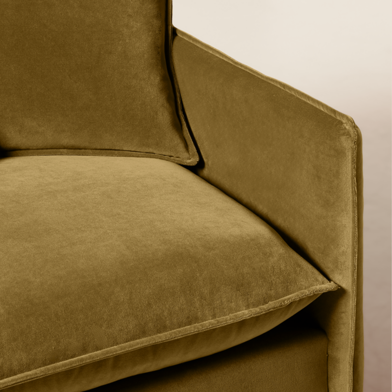 Corroy Scatter Back Brown Performance Velvet Right-Arm Sofa - image 5 of 10