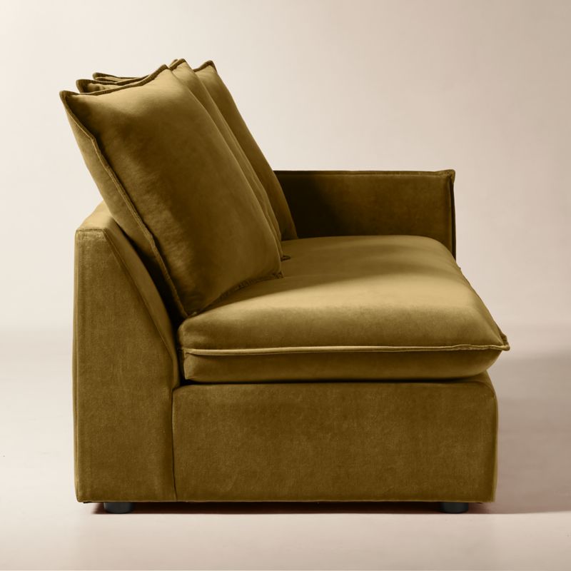 View Corroy Scatter Back Brown Performance Velvet Right-Arm Sofa - image 4 of 10