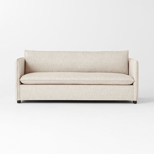 Corroy 78.25" Natural Linen Sleeper Sofa