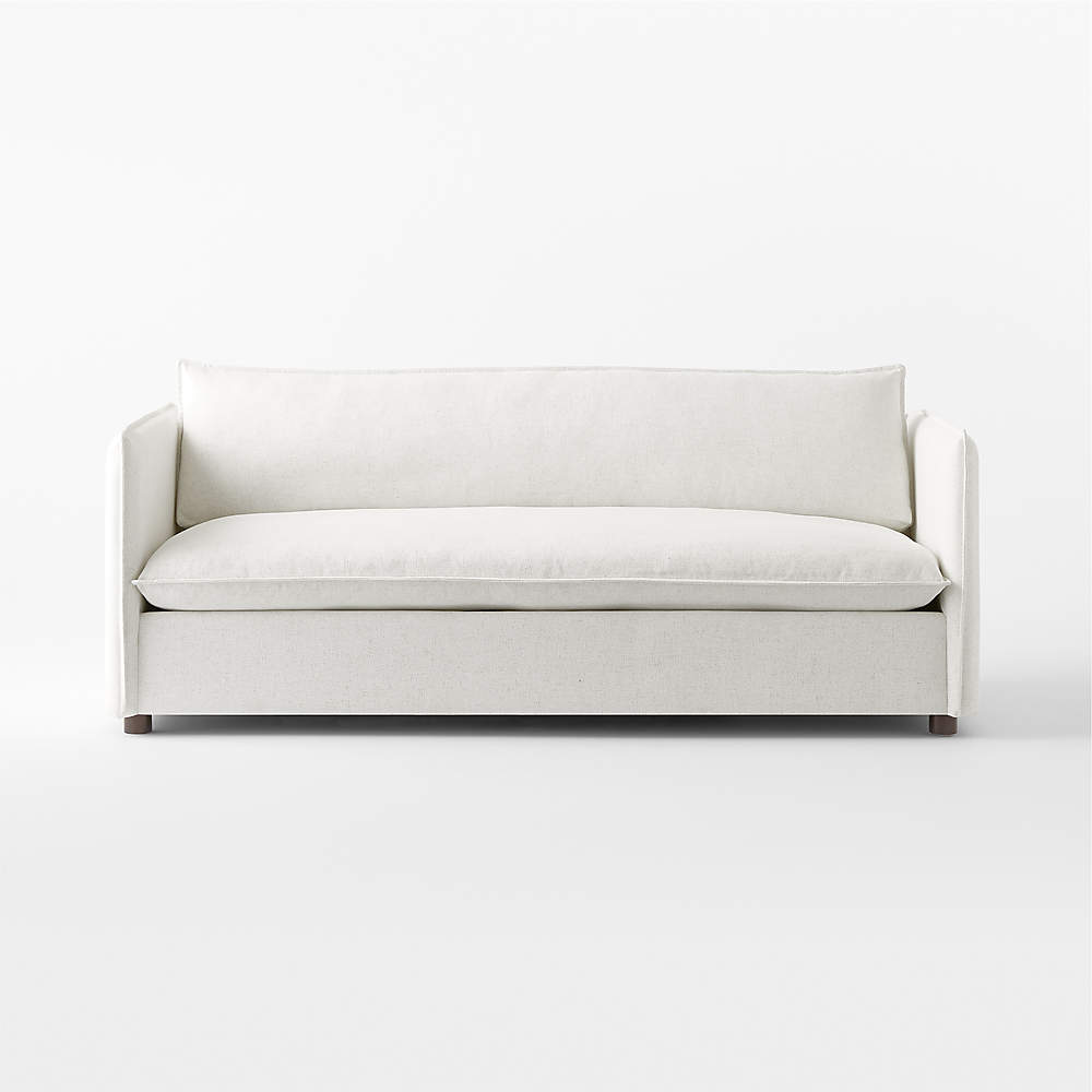 Cb2 on sale white couch