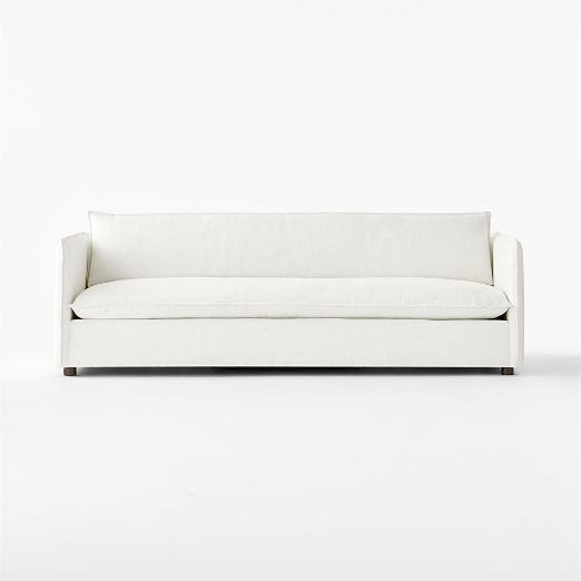 Corroy 92.75" White Performance Fabric Sofa