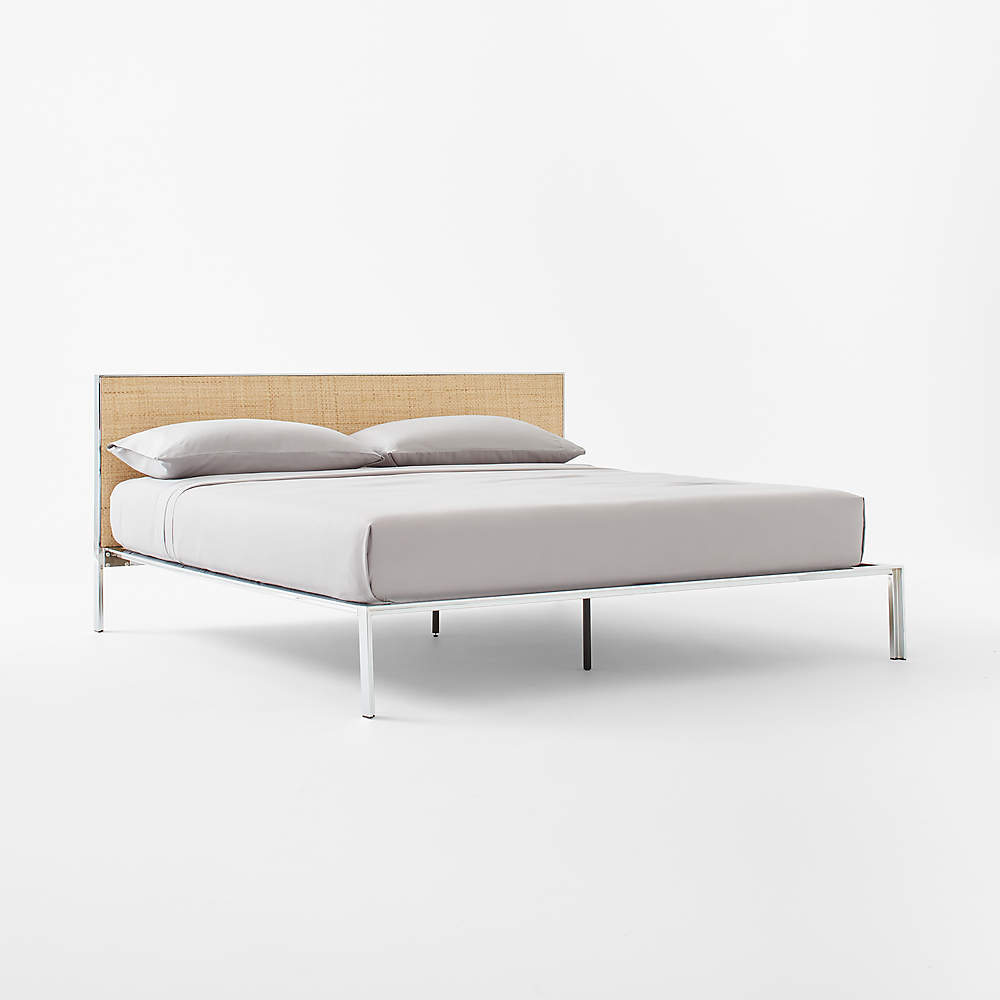 Cb2 sales rattan bed