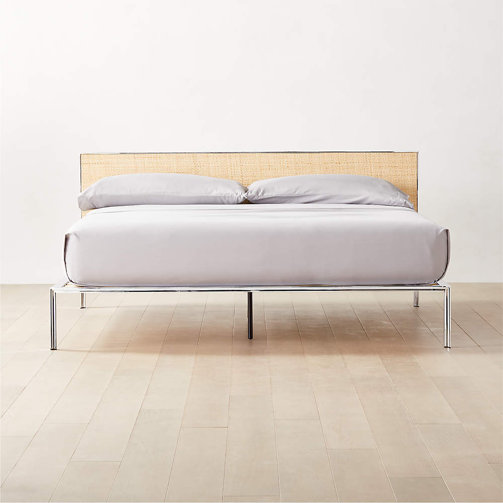 Cb2 cheap rattan bed