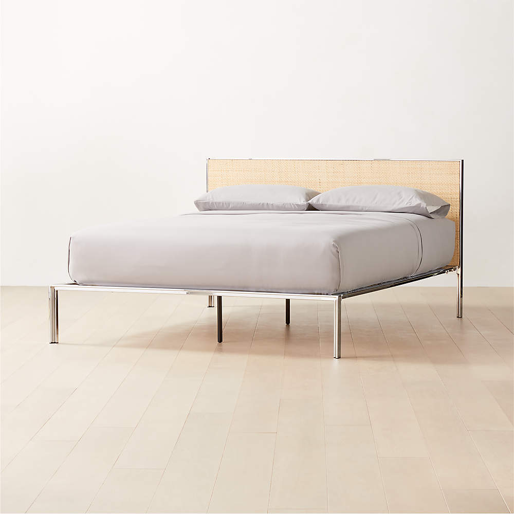 Cb2 cheap rattan bed
