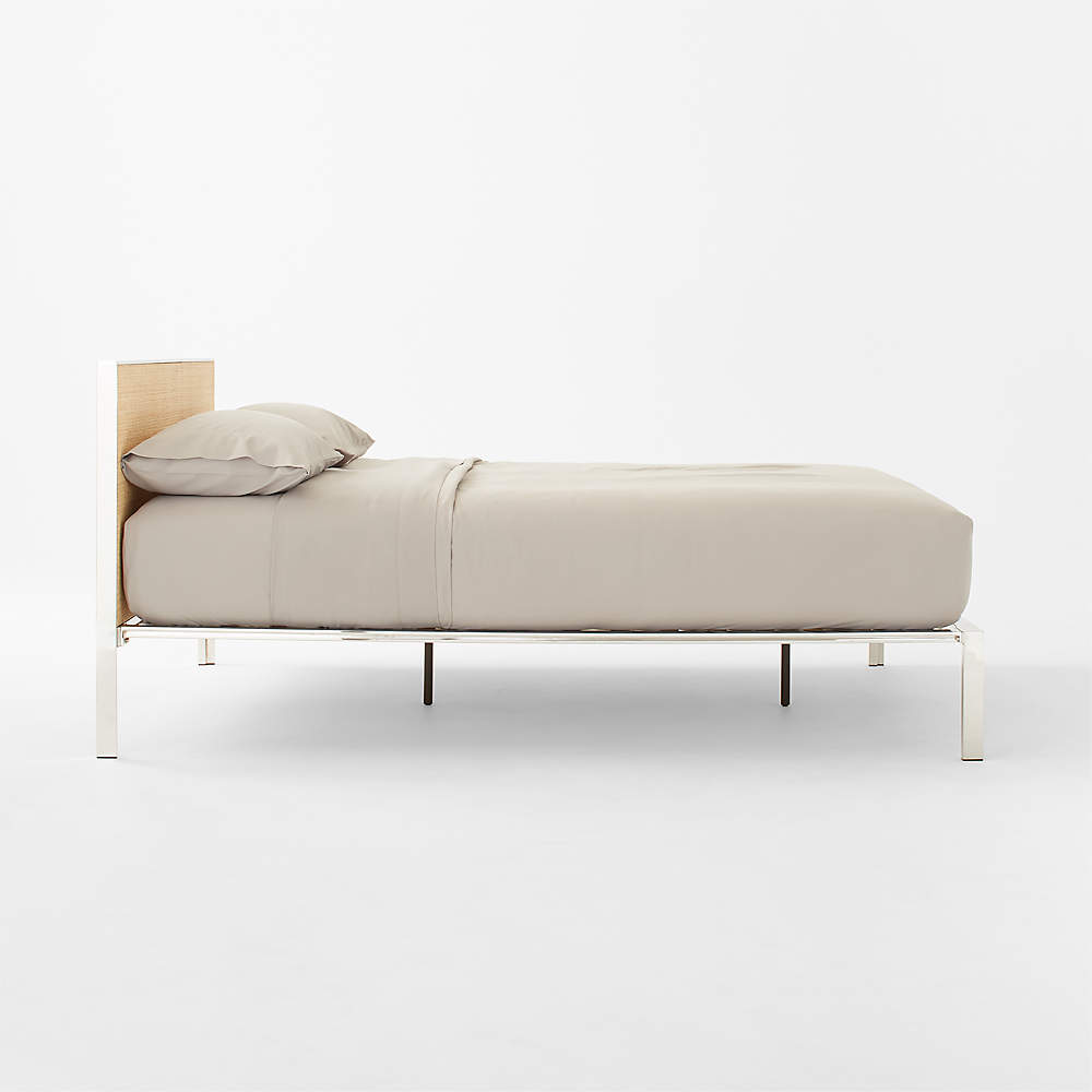 Cb2 sales rattan bed