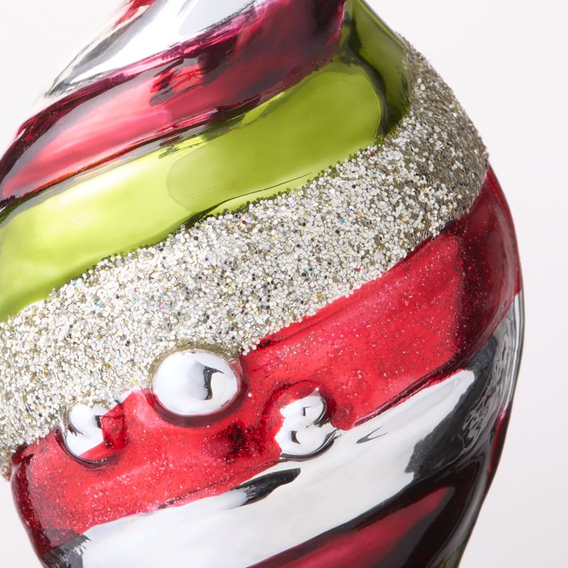 Cortina Hand Painted Metallic Christmas Tree Ornament Set of 3 - image 2 of 3