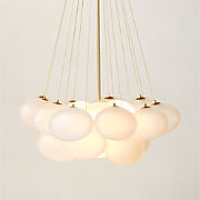 Lamina Polished Brass Pendant Light