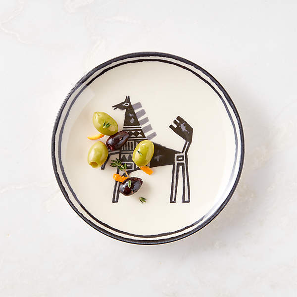 Loki Lavender Tiger Dessert Plate by Matthew Williamson + Reviews