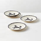 Tara Tortoise Appetizer Plates Set of 6