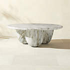 Marlo Square Marble Indoor/Outdoor Coffee Table