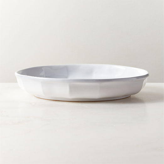 Cremieux White Ceramic Paneled Pasta Bowl by goop