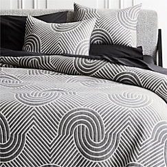 Crescente Grey Bedding Cb2