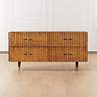 Shagreen Embossed Low Dresser