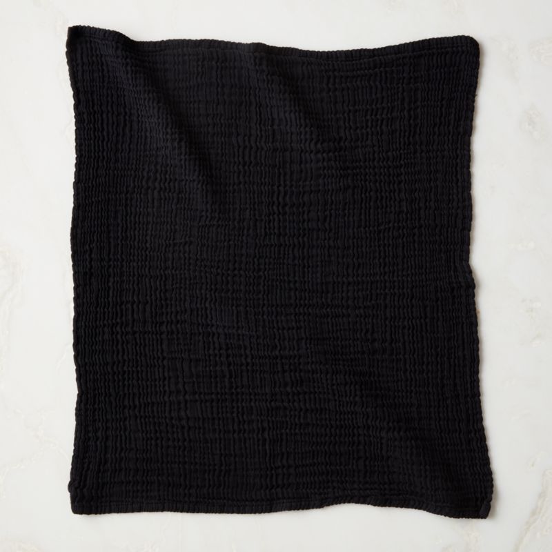 Crinkle Black Cloth Napkin - image 1 of 4