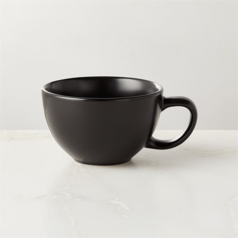 View Crisp Matte Black Espresso Cup details