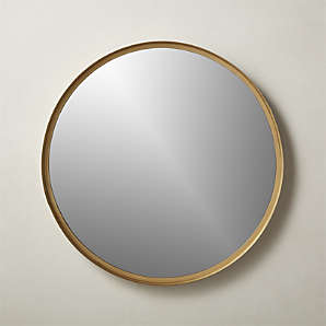 Modern Wall Mirrors Round Square, Large Round Gold Mirror Canada