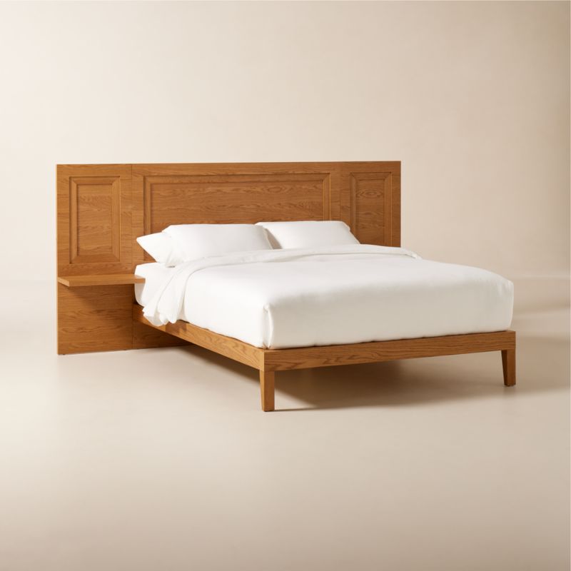 Crofton Wood Queen Bed with Nightstands - image 4 of 9