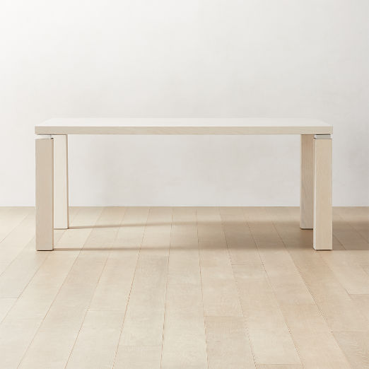 Croix Bleached Ash Dining Table 72"