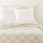 Berrini Handwoven Warm White Full/Queen Bed Blanket