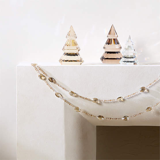 Crystal Holiday Decor Set