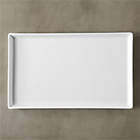 Marq High Gloss White Rectangle Tray
