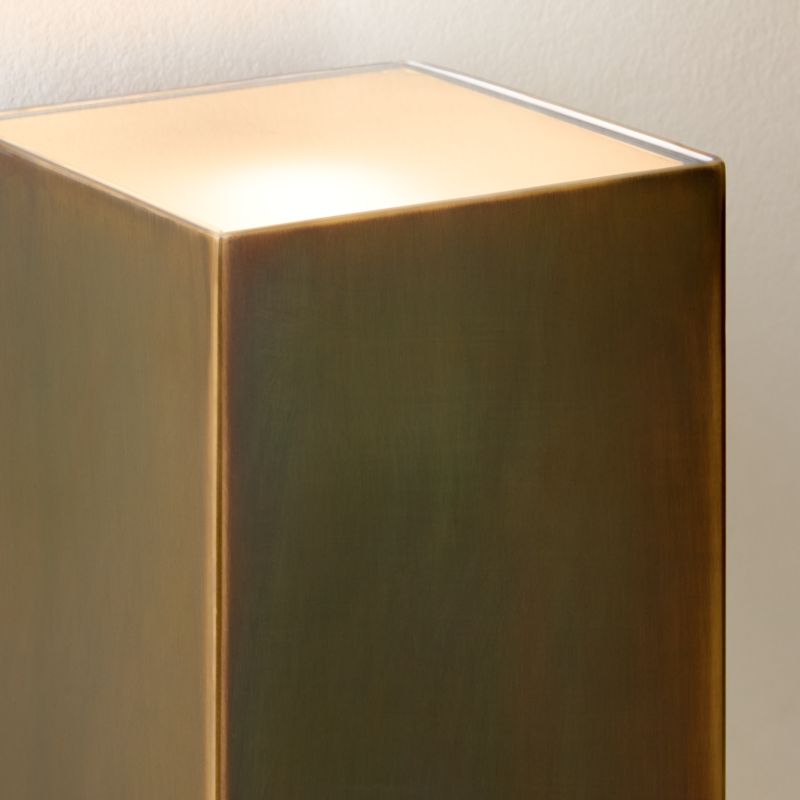 Cubelite Indoor/Outdoor Dark Bronze Wall Sconce 12" by Bill Curry - image 2 of 5