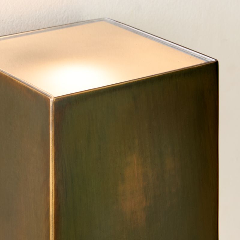 Cubelite Indoor/Outdoor Dark Bronze Wall Sconce 4" by Bill Curry - image 2 of 5