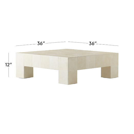 Cubo Ceramic Indoor/Outdoor Coffee Table