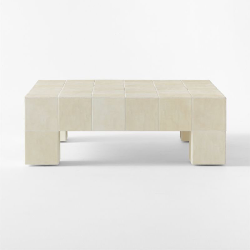 Cubo 36" Ceramic Indoor/Outdoor Coffee Table - image 4 of 9