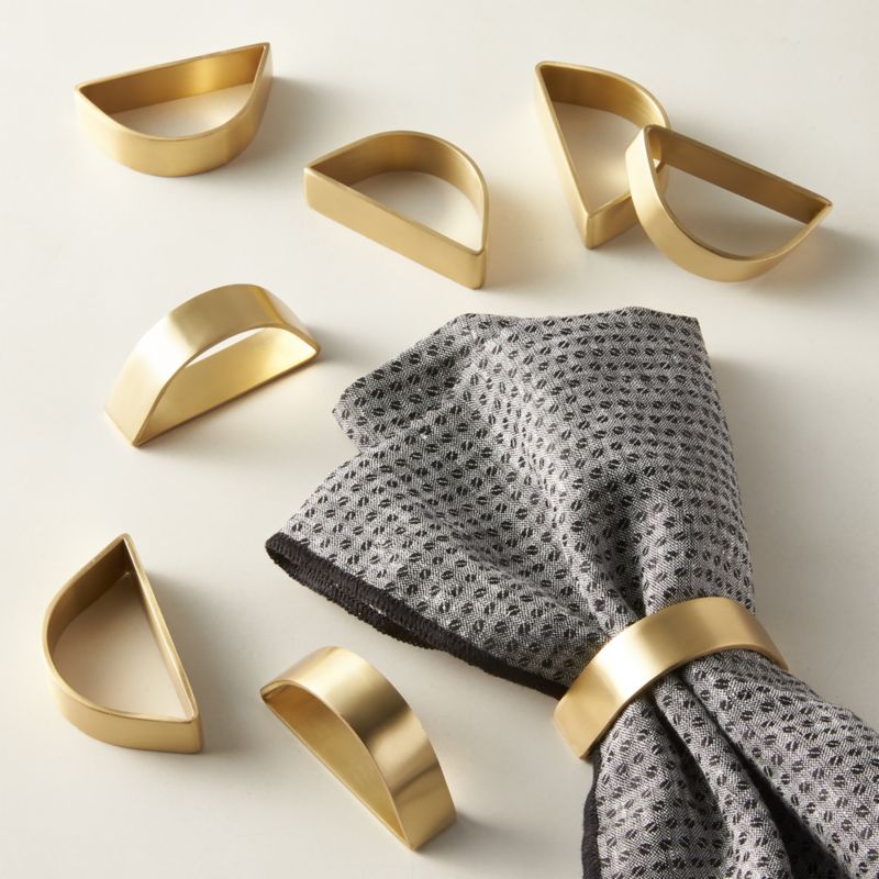 gold napkin rings kmart
