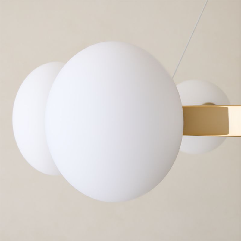 Curie Polished Champagne Chandelier - image 4 of 8