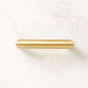 Simple Matte Gold Cabinet Pulls - Hooks & Knobs