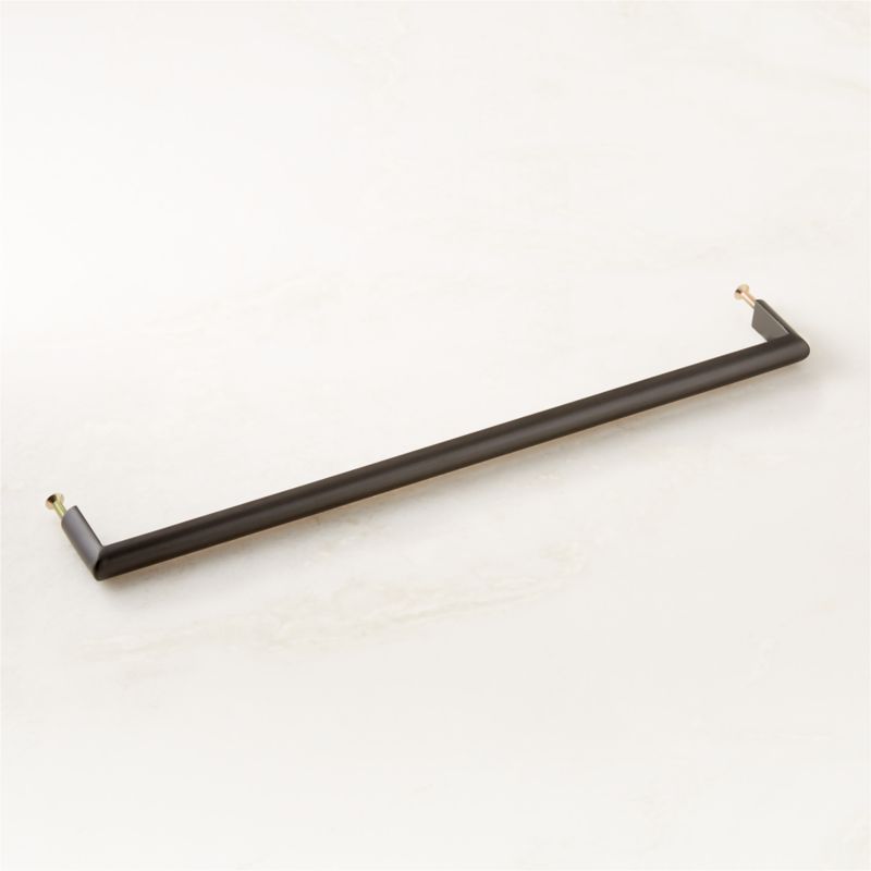 Curveaux Curved Black Cabinet Handle 12'' - image 4 of 5