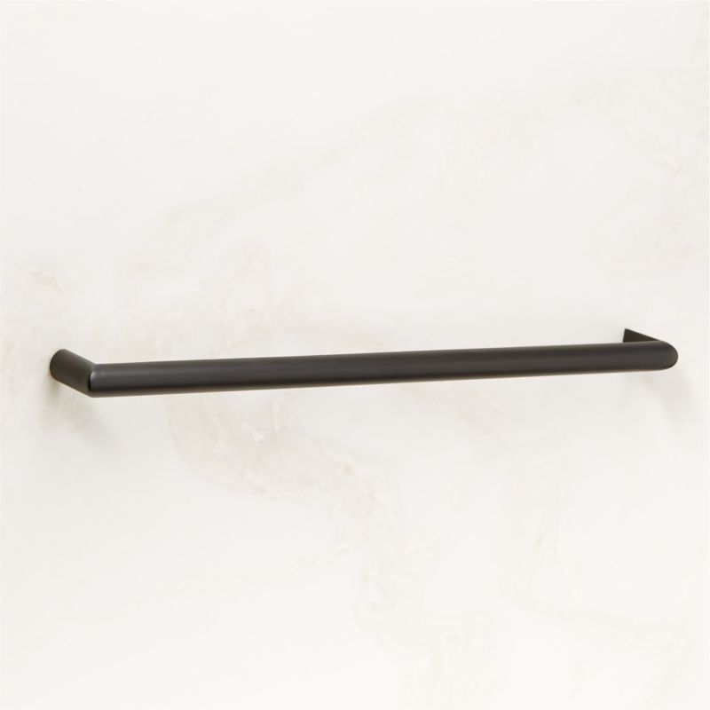 Curveaux Curved Black Cabinet Handle 12'' - image 3 of 5