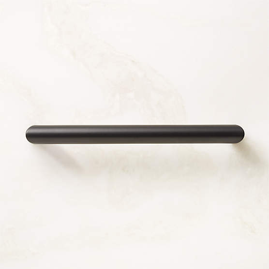 Curveaux Curved Black Cabinet Handle 6''