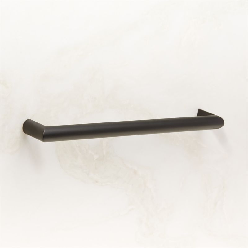 Curveaux Curved Black Cabinet Handle 8'' - image 3 of 5