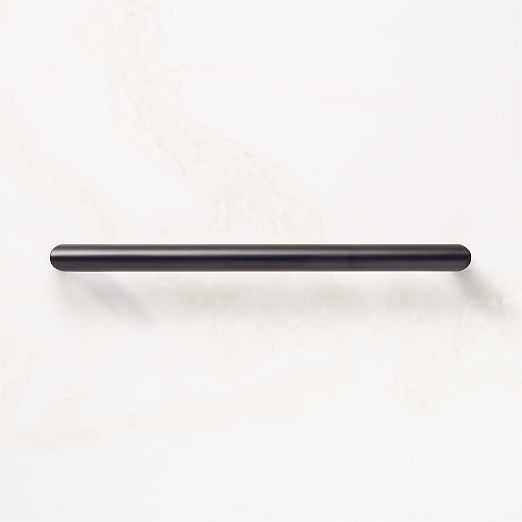 Curveaux Curved Black Cabinet Handle 8''