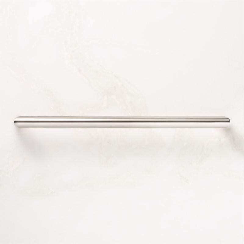 Viewing product image Curveaux Curved Polished Nickel Cabinet Handle 10'' - image 1 of 4