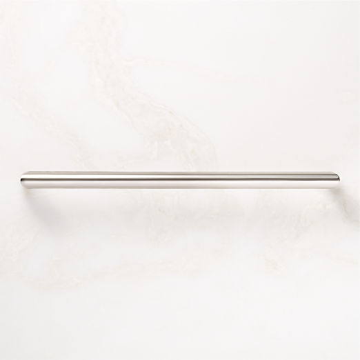 Curveaux Curved Polished Nickel Cabinet Handle 10''