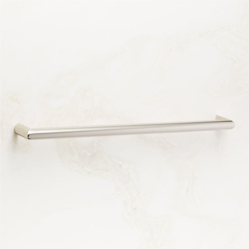 Curveaux Curved Polished Nickel Cabinet Handle 12'' - image 3 of 5